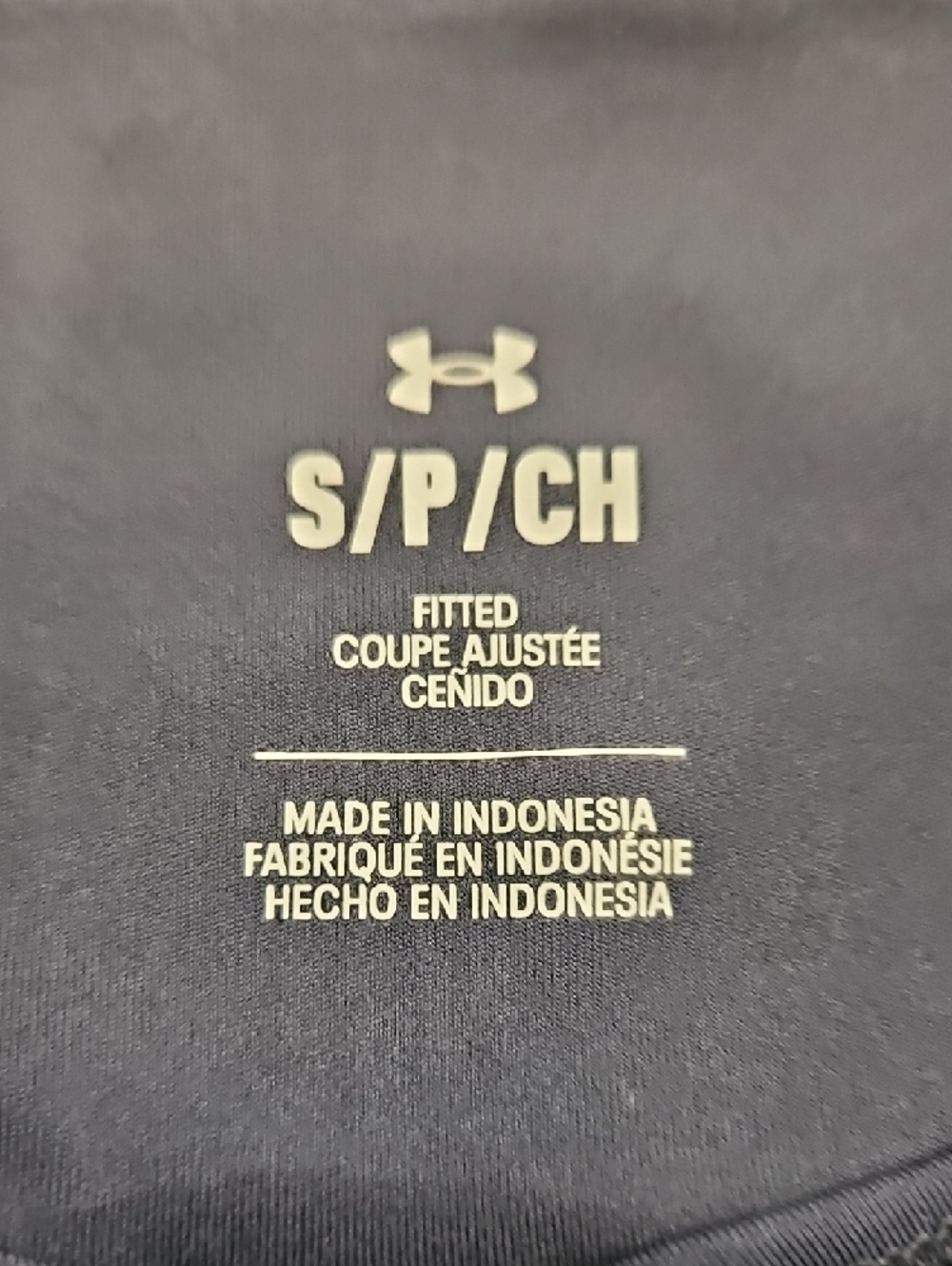 Under Armour Women's Layered Athletic Shorts in Slate S - Picture 3 of 3